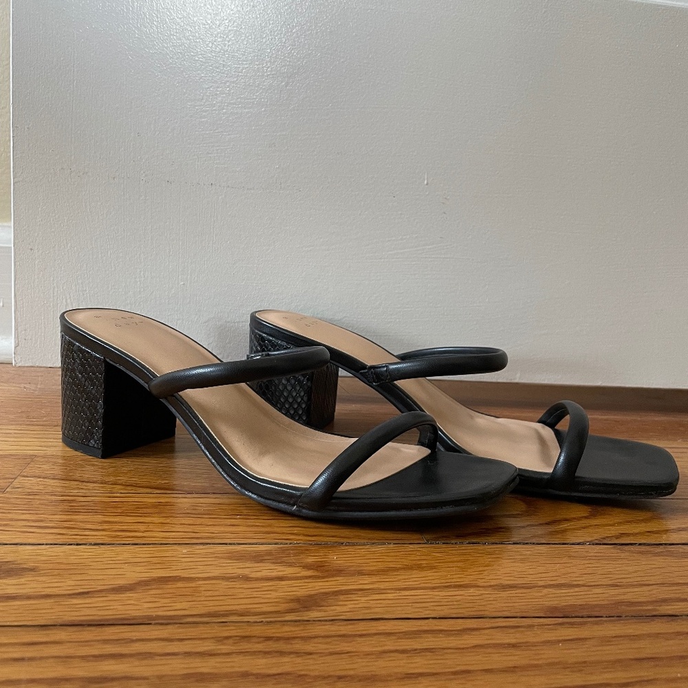 A New Day block heel sandals